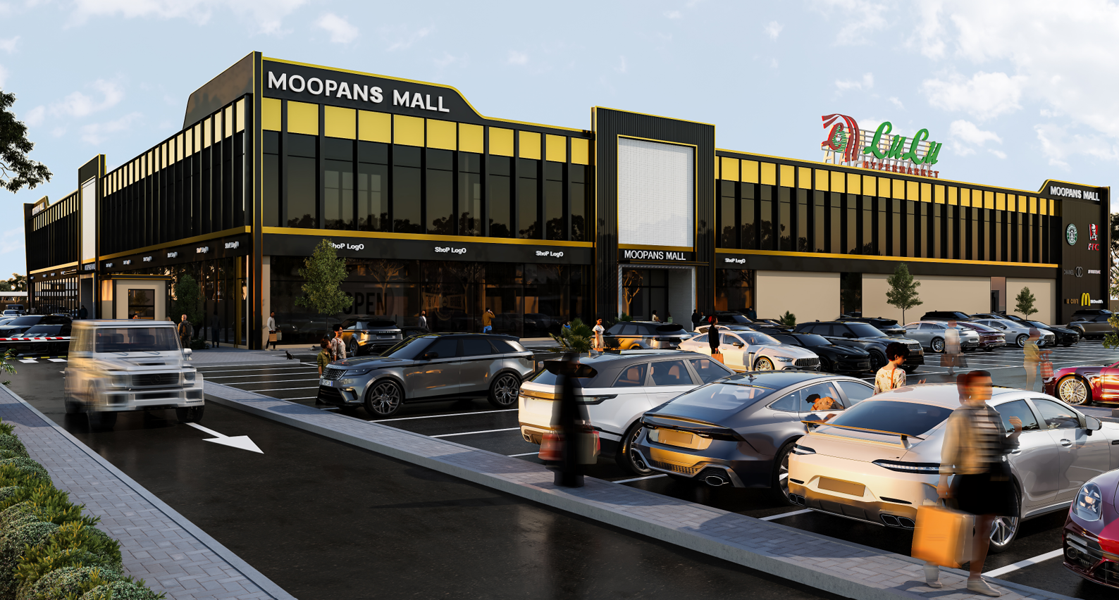 Moopans Mall Oud Al Muteena exterior