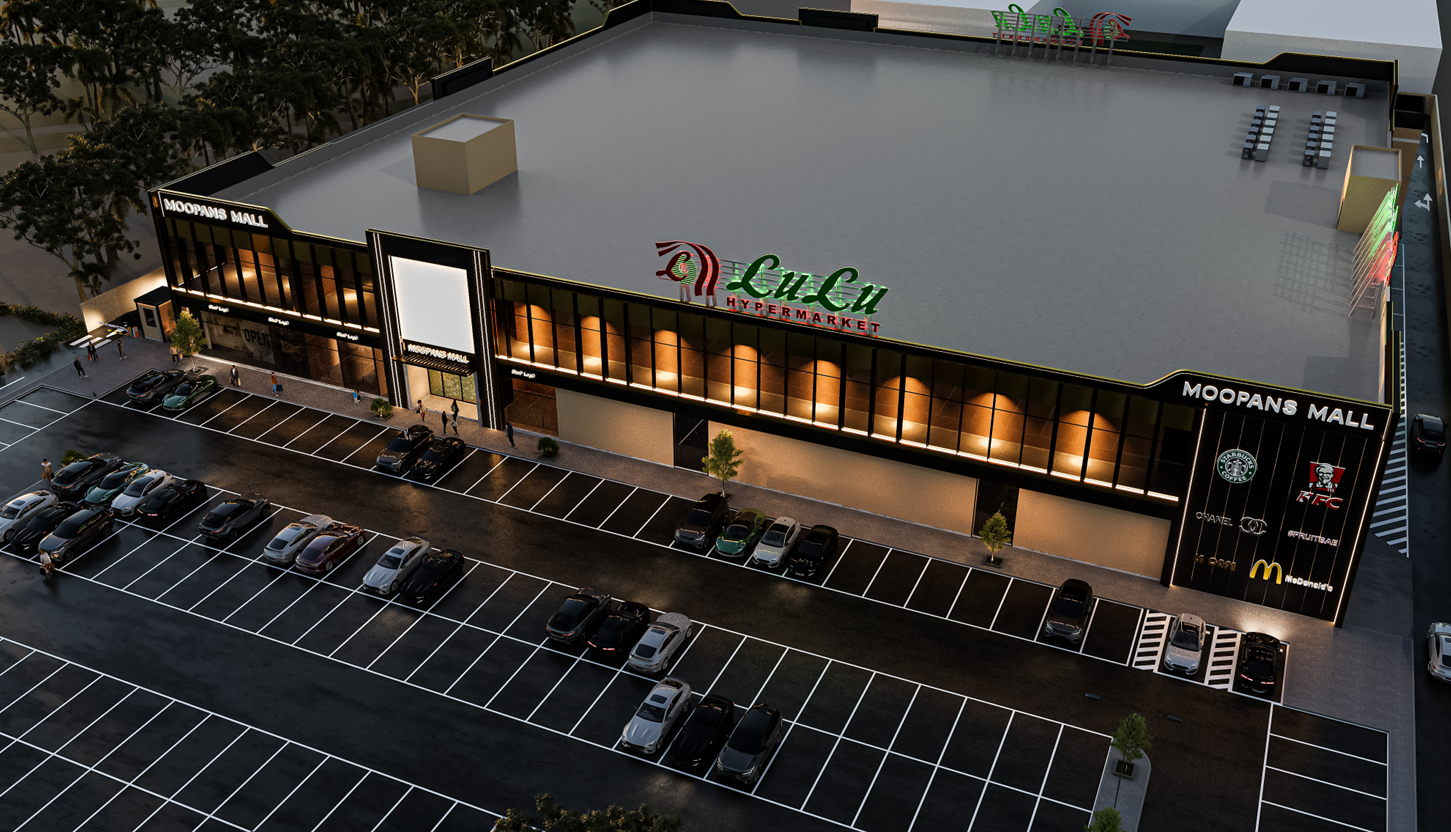 Retail showrooms in Moopans Mall Oud Al Muteena